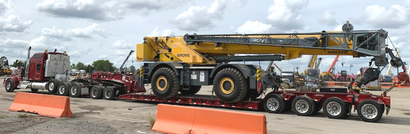 Heavy Equipment Shipping from NY to OH