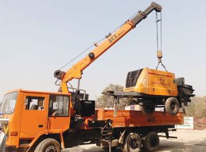 Loader Crane Transport and Hauling
