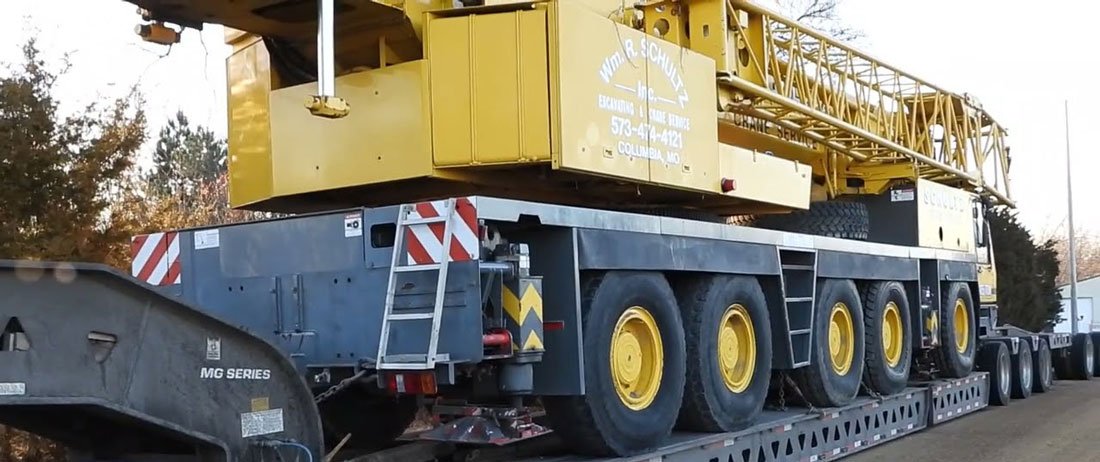 Mobile Crane Transport