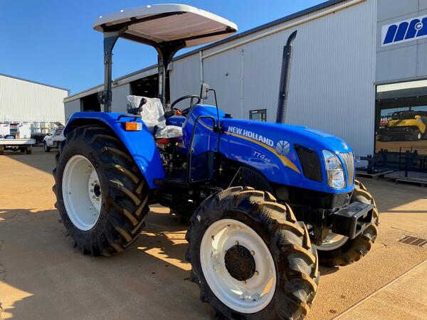 New Holland Tractor Heavy Equipment Transport from Montana to North Carolina