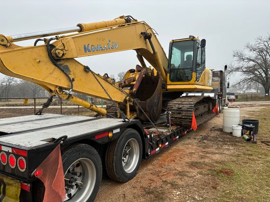 Getting Oversized Equipment Transported