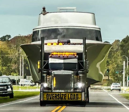 oversize boat transport