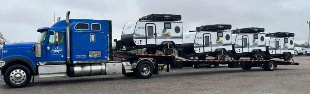 Step Deck Trailer Transport