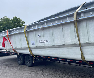 Transport of Fiberglass Inground Pools