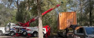 Transporting 20 and 40 ft Containers