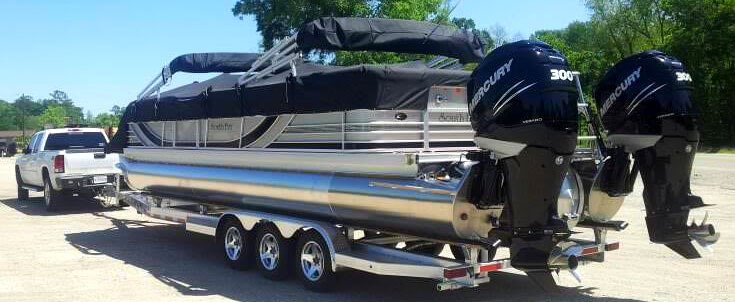 Transporting a Pontoon Boat, Transporting Your Pontoon Boat