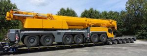 Truck Mounted Crane Transport