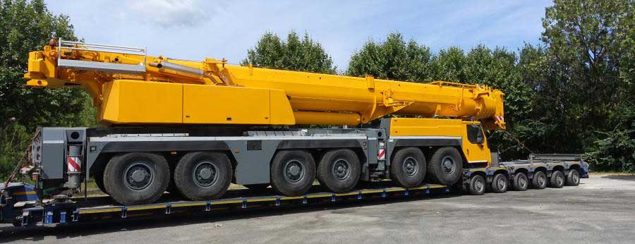  Truck Mounted Crane Transport