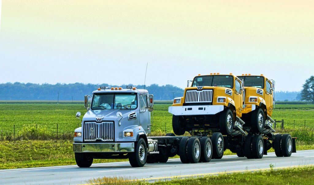 Truck Piggybacking Shipping