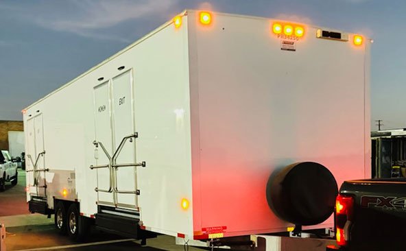 Bathroom Trailer Transport Service