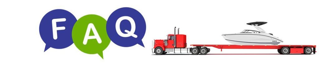 Boat transport FAQs