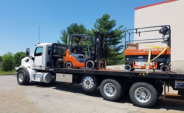 Heavy Equipment Transport from Tennessee to Georgia