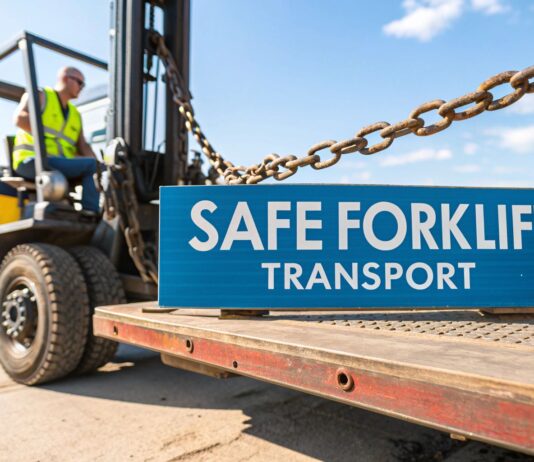 A Practical Guide to Transporting a Forklift Safely