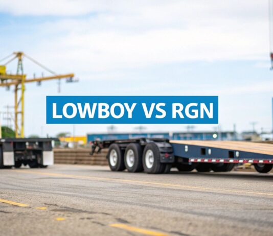 Lowboy vs RGN: Deciding on the Right Heavy Haul Trailer