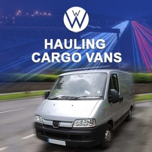 Hauling Cargo Vans, we will transport it