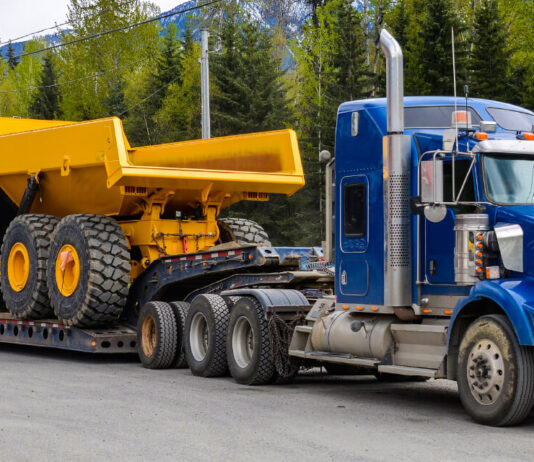 Heavy Equipment Transport from North Dakota to New Mexico Heavy Equipment Transport from New Jersey to Montana