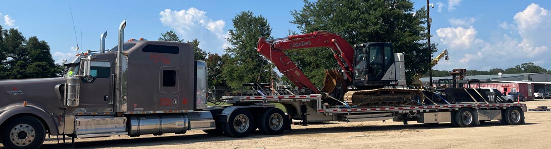 Load and Haul your Heavy Equipment