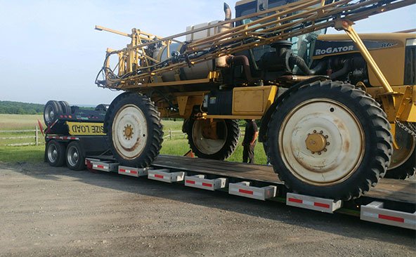 large-farm-equipment-transport Vermont Heavy Equipment Transport Company