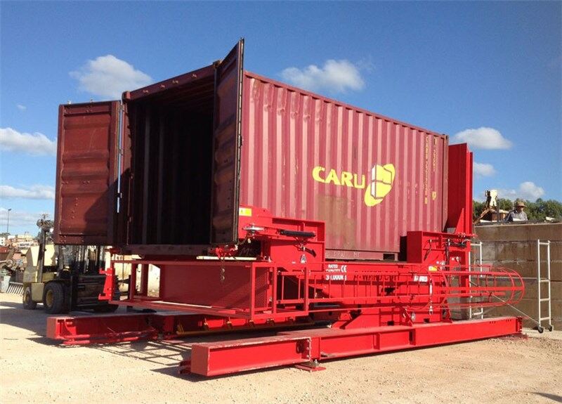 mitilt tilting container loader Heavy Equipment Transport