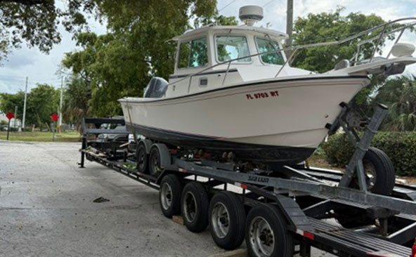 Nationwide boat transport company