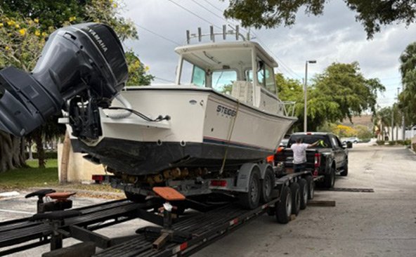Nationwide boat transport company
