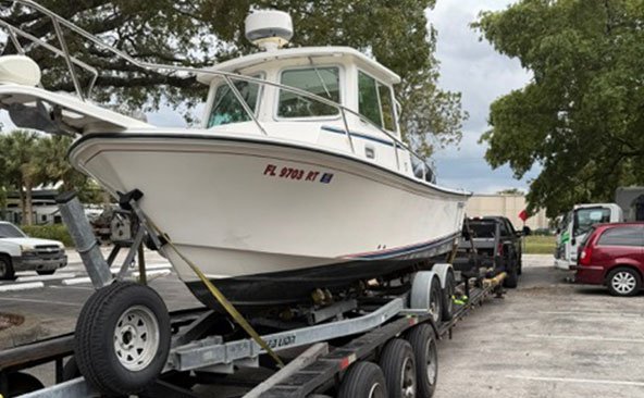 Nationwide boat transport company