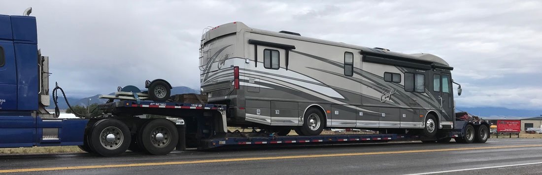 Motorhome Transport Company in the US