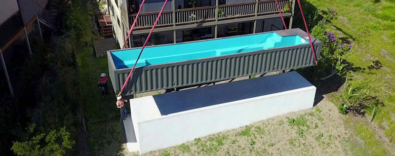 Shipping Container Pool, Shipping container pools, Shipping container swimming pool, Shipping container swimming pools, Shipping containers pool