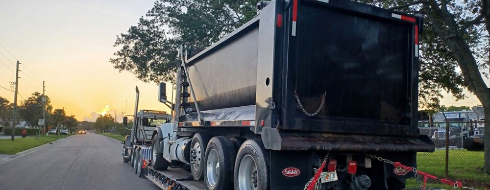 What is the process of Truck shipping?