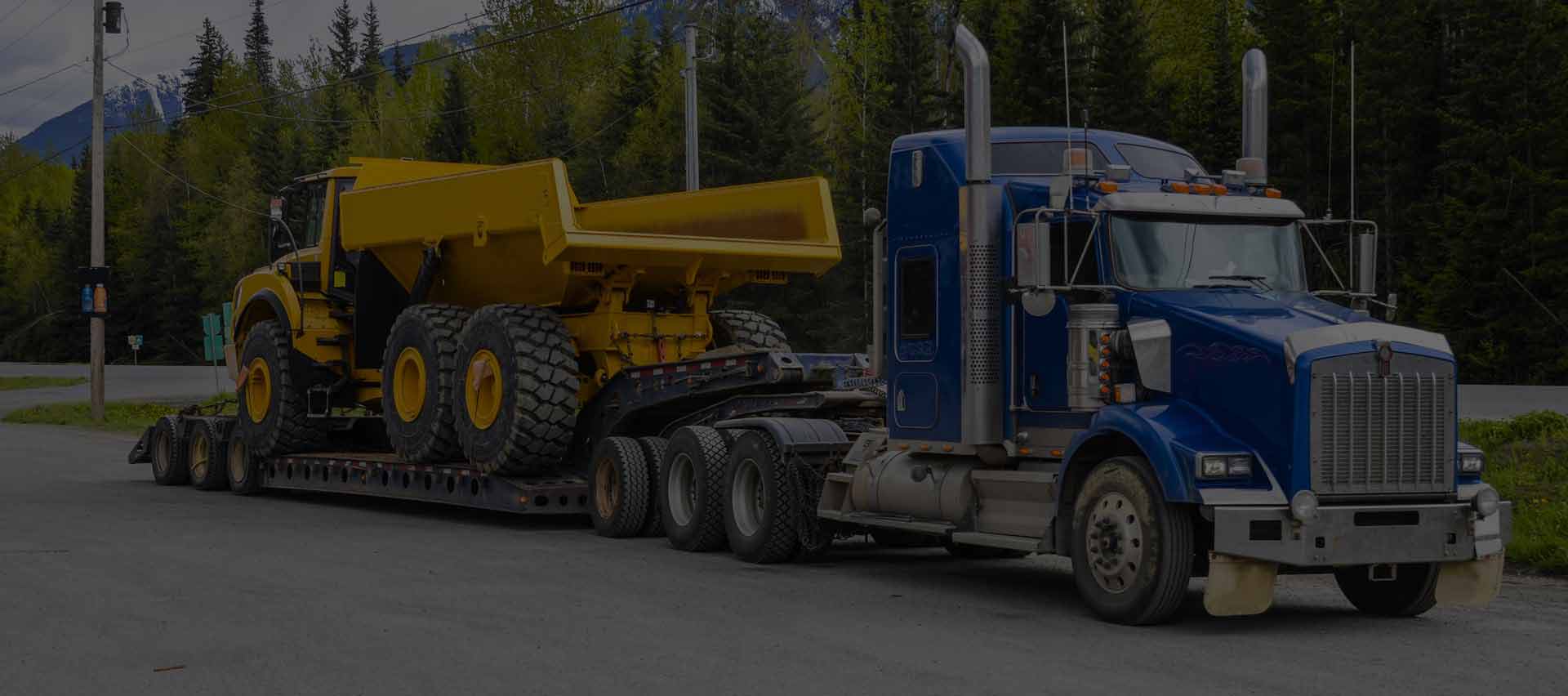 heavy equipment shipper company