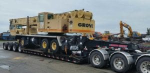 We will transport it, oversized equipment transportation